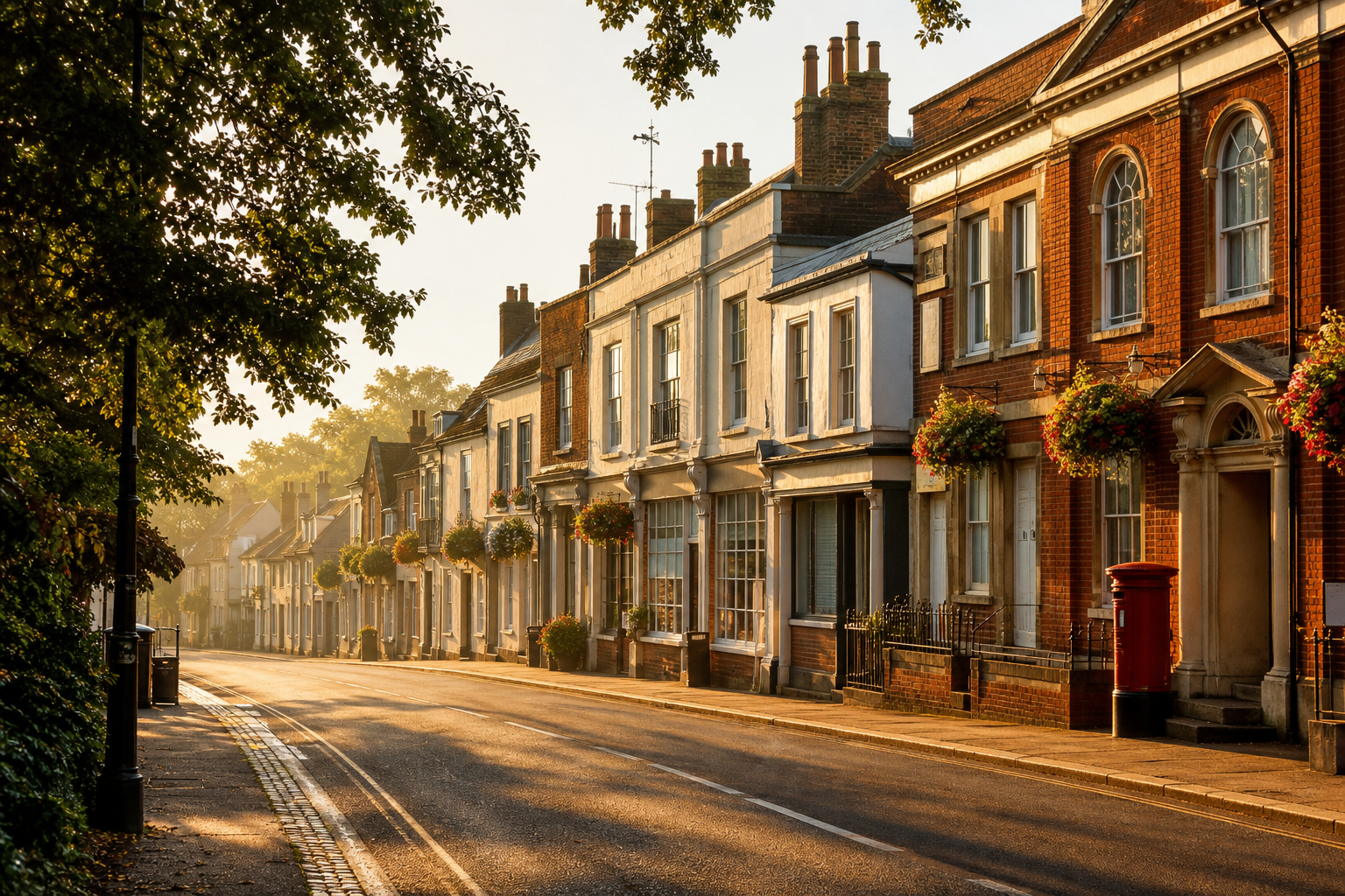 Hartley Wintney High Street, Hampshire